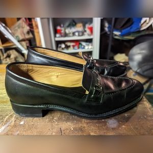 Meermin black Vitello E women's dress loafers sz 10